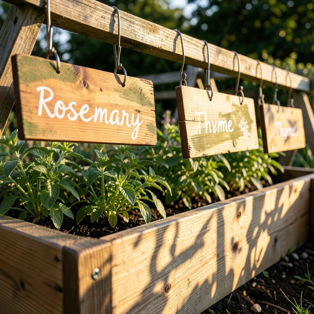 Hanging Wooden Signs