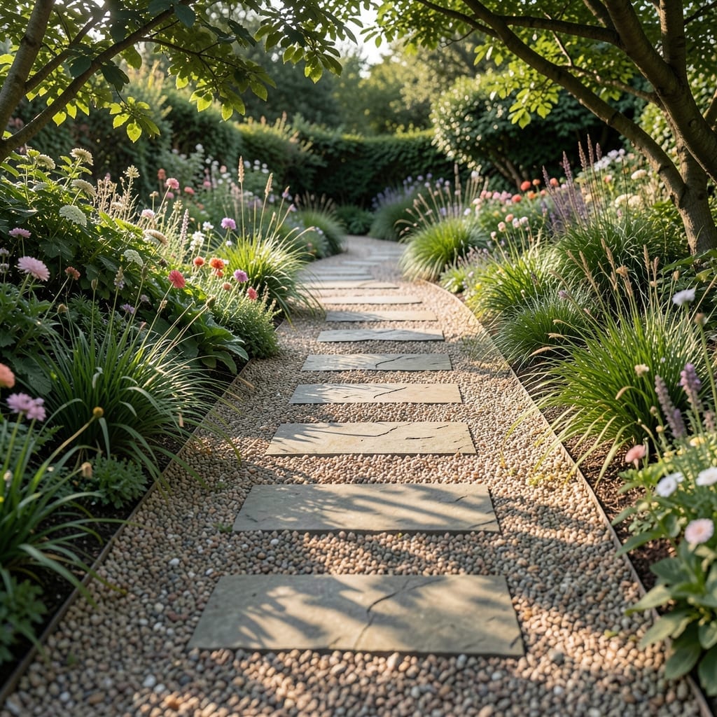 Gravel and Stone Pathways