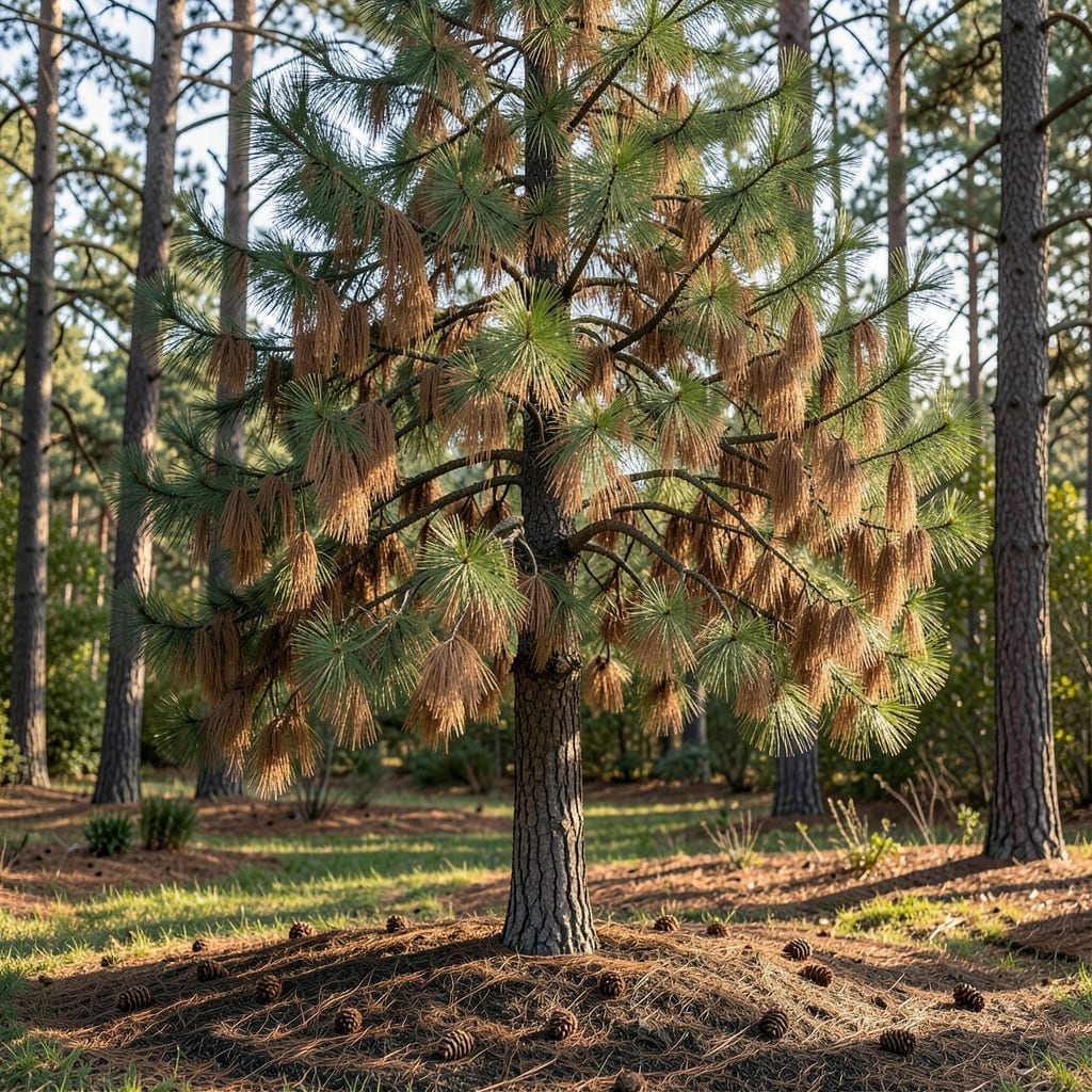 Brown Pine Tree: Needle Shedding Causes and Revival Tips