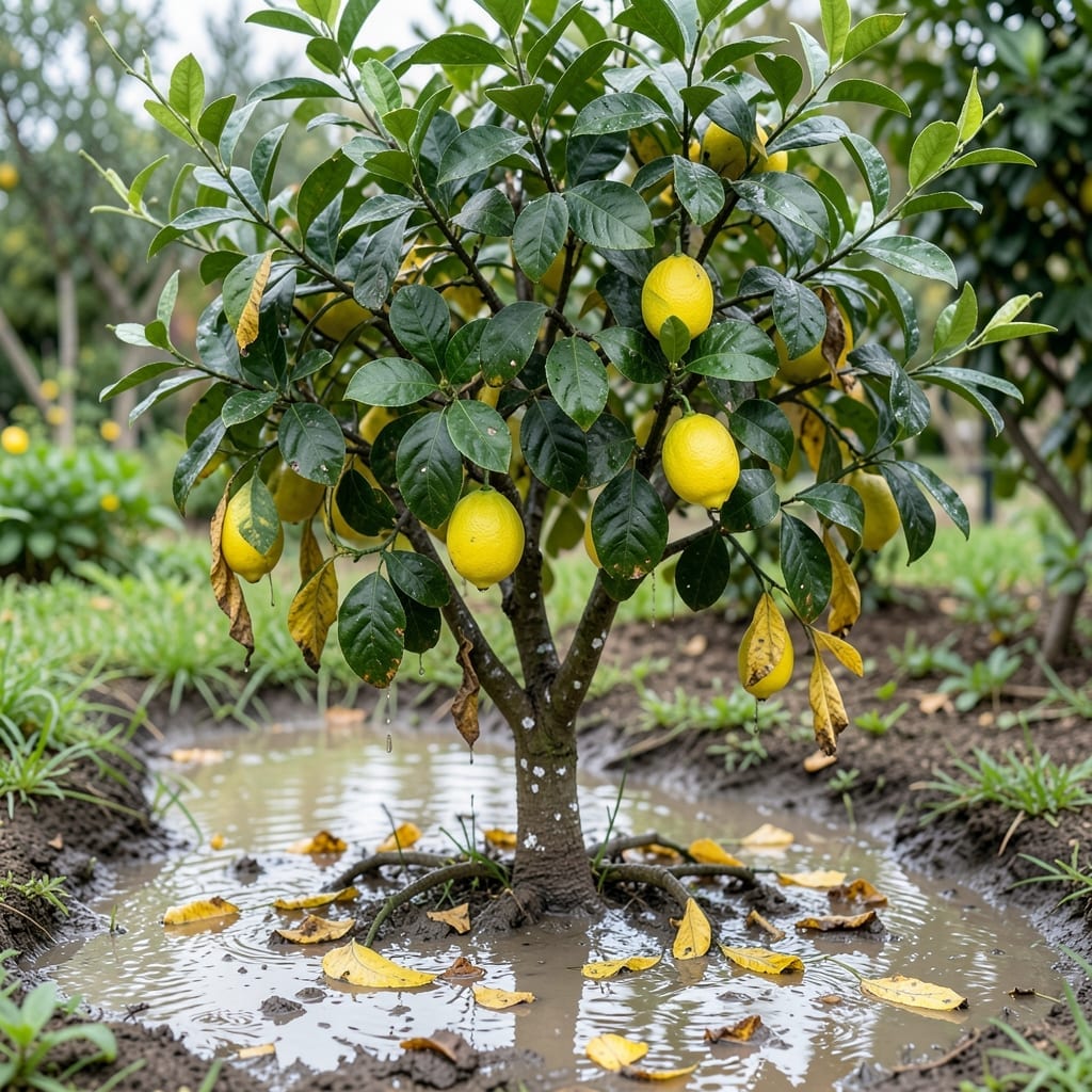 What Does Overwatered Lemon Tree Look Like: Yellowing Leaves and Drooping Branches What Does Overwatered Lemon Tree Look Like: Yellowing Leaves and Drooping Branches