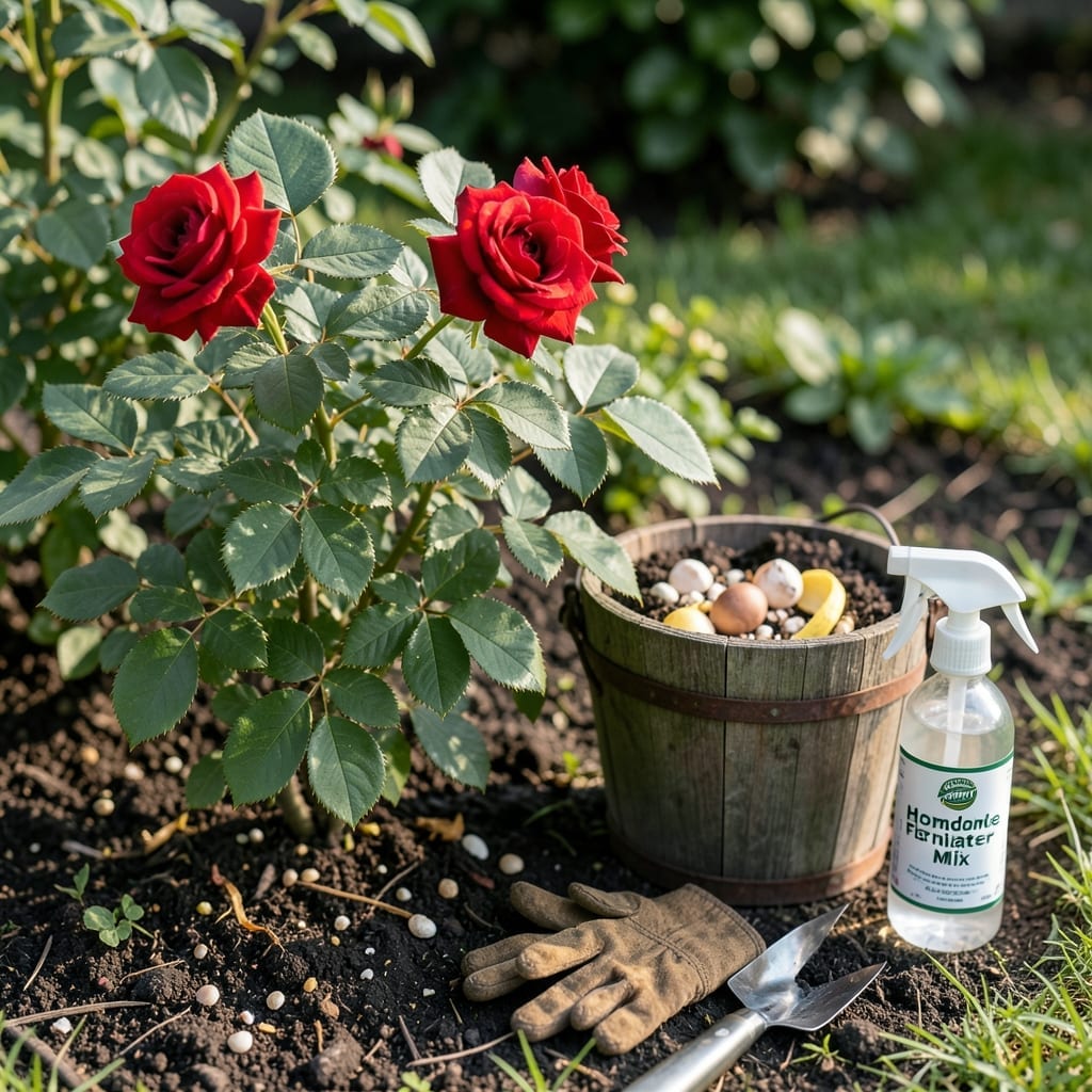 Homemade Fertilizer for Roses: Natural Recipes for Vibrant Blooms