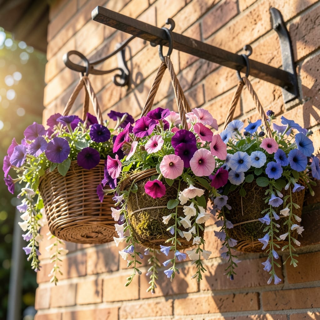 Hanging Basket Flower Display
