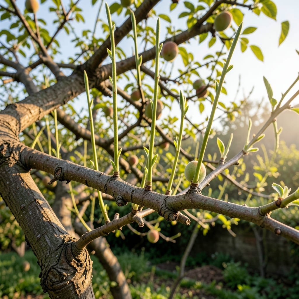 Water Sprout Fruit Buds