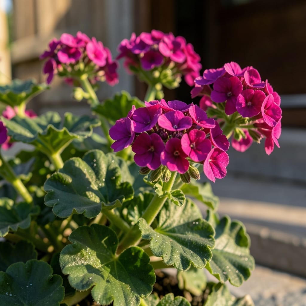 Geraniums with Citronella Scent
