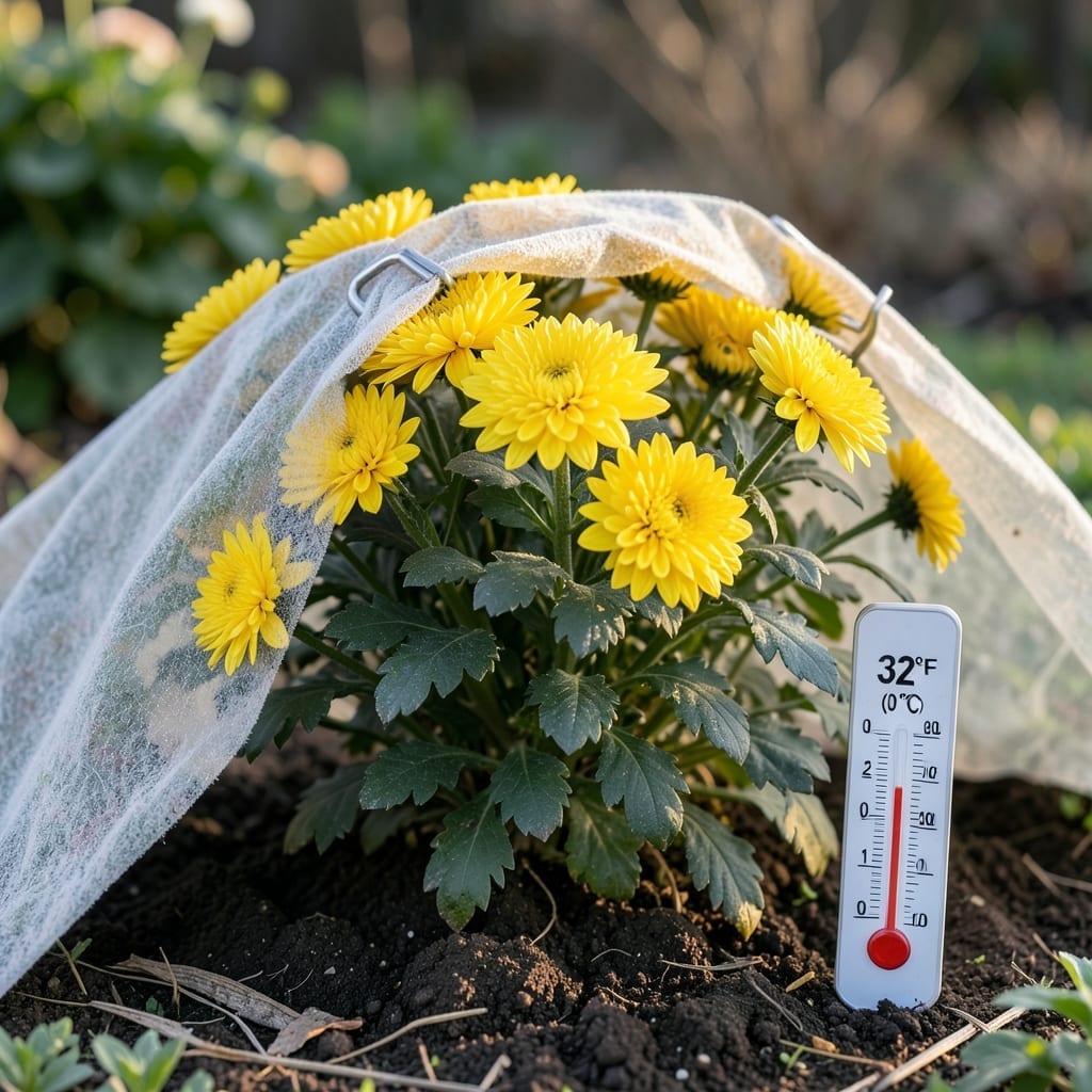 Do Mums Need to Be Covered for Frost: Winter Protection Tips That Work