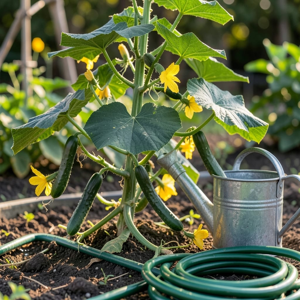 Do Cucumbers Need a Lot of Water: Ideal Hydration for Healthy Growth