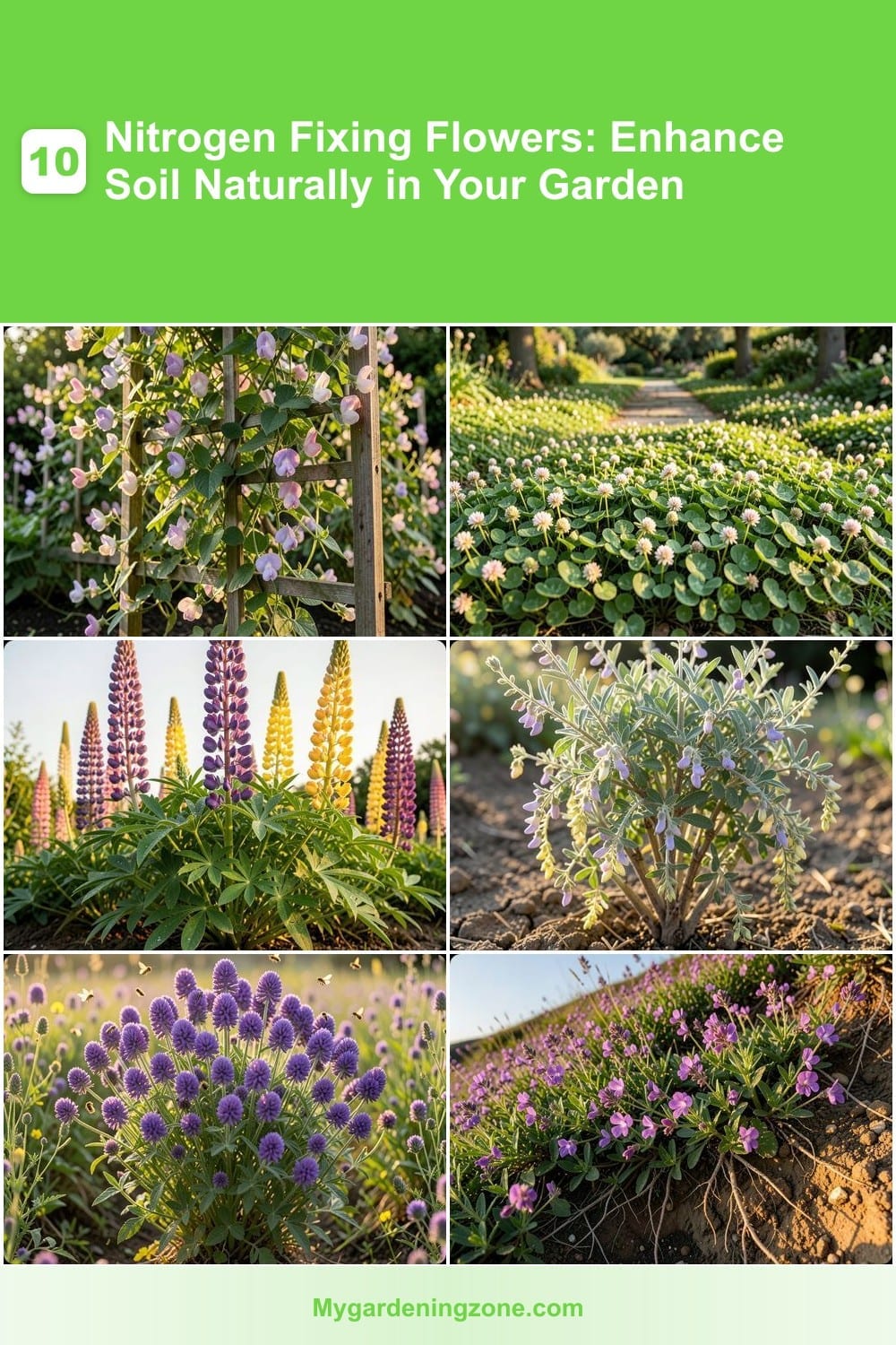 10 Nitrogen Fixing Flowers: Enhance Soil Naturally in Your Garden