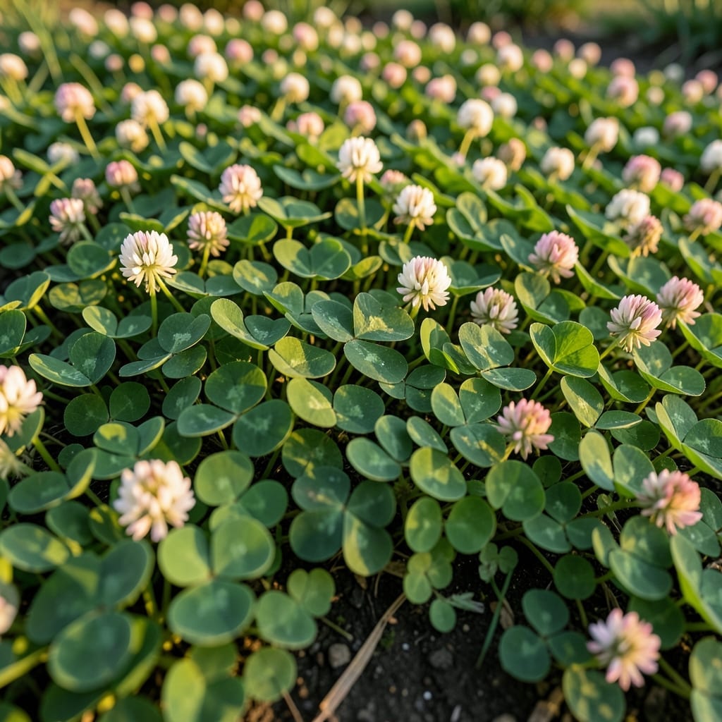 Clover as Living Mulch