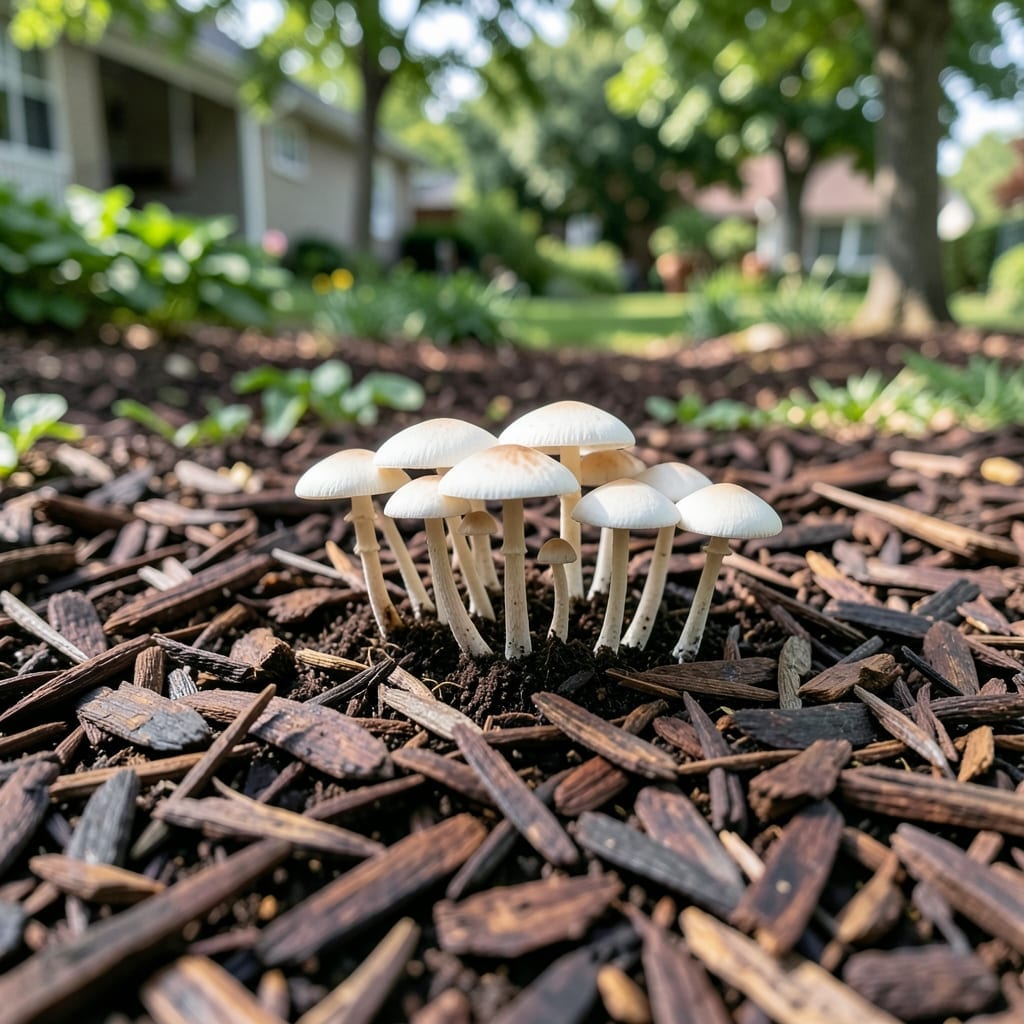 Mushrooms Growing In Mulch: Identification And Safe Removal Guide