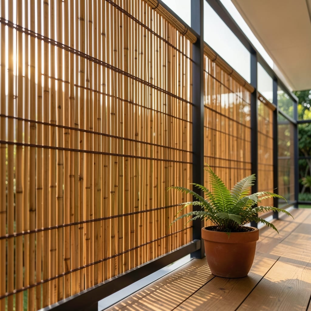 Bamboo Privacy Screen