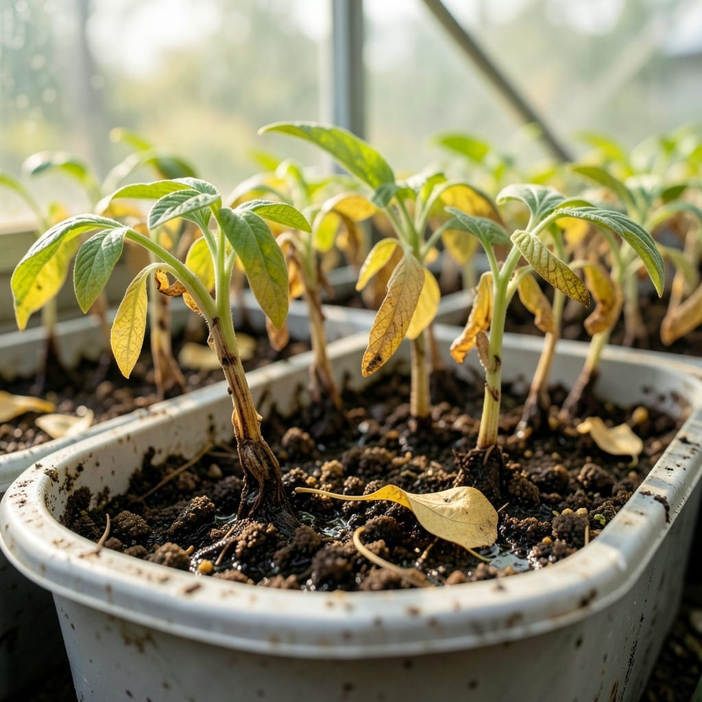 Fusarium Wilt in Young Seedlings