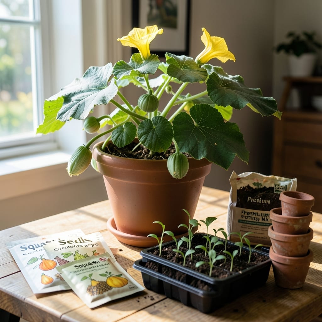 When to Start Squash Seeds Indoors: Zone-Specific Timing Guide