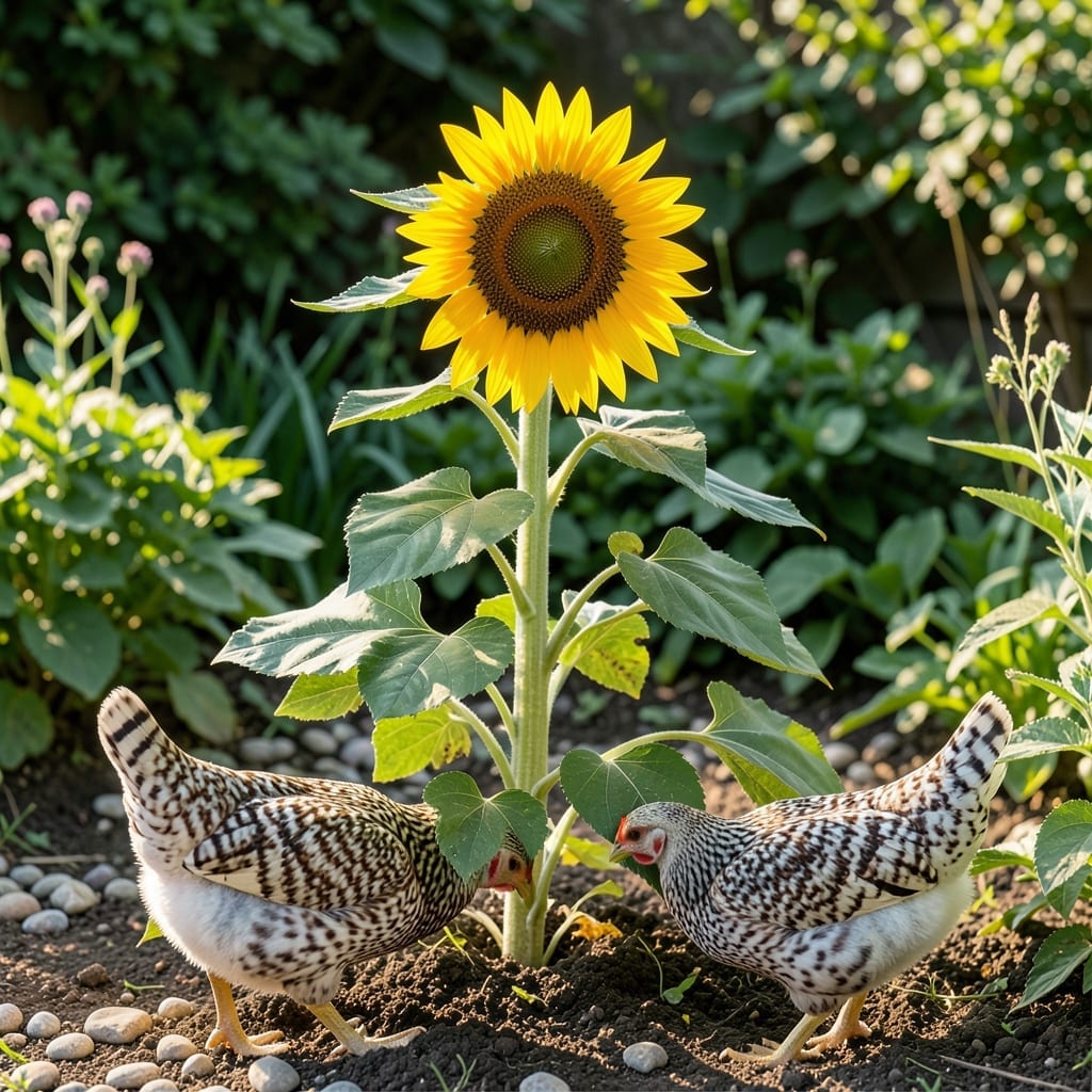 Can Chickens Eat Sunflower Leaves: Toxicity Risks And Safe Alternatives