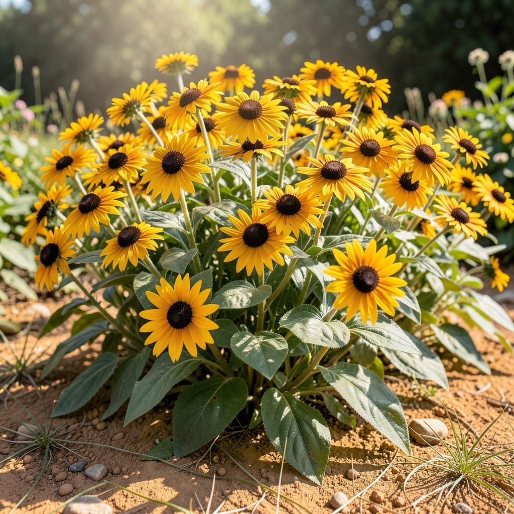 Black-Eyed Susan for Cheerful Yellow Blooms