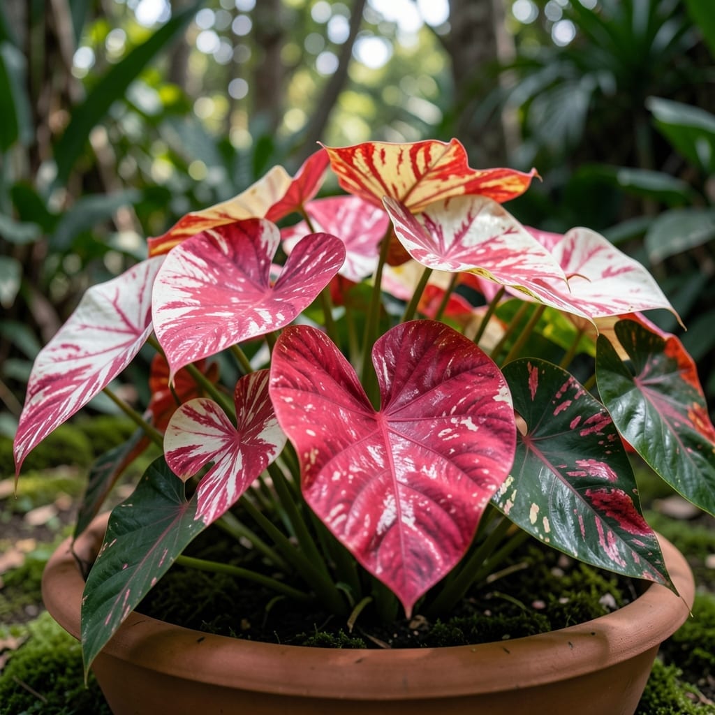 Caladium for Tropical Flair