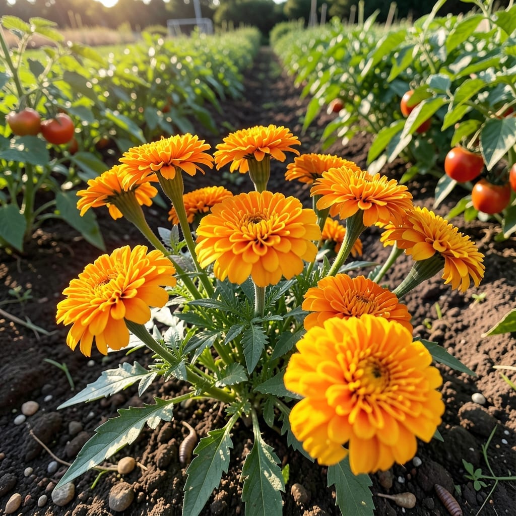 Marigold Tagetes Patula
