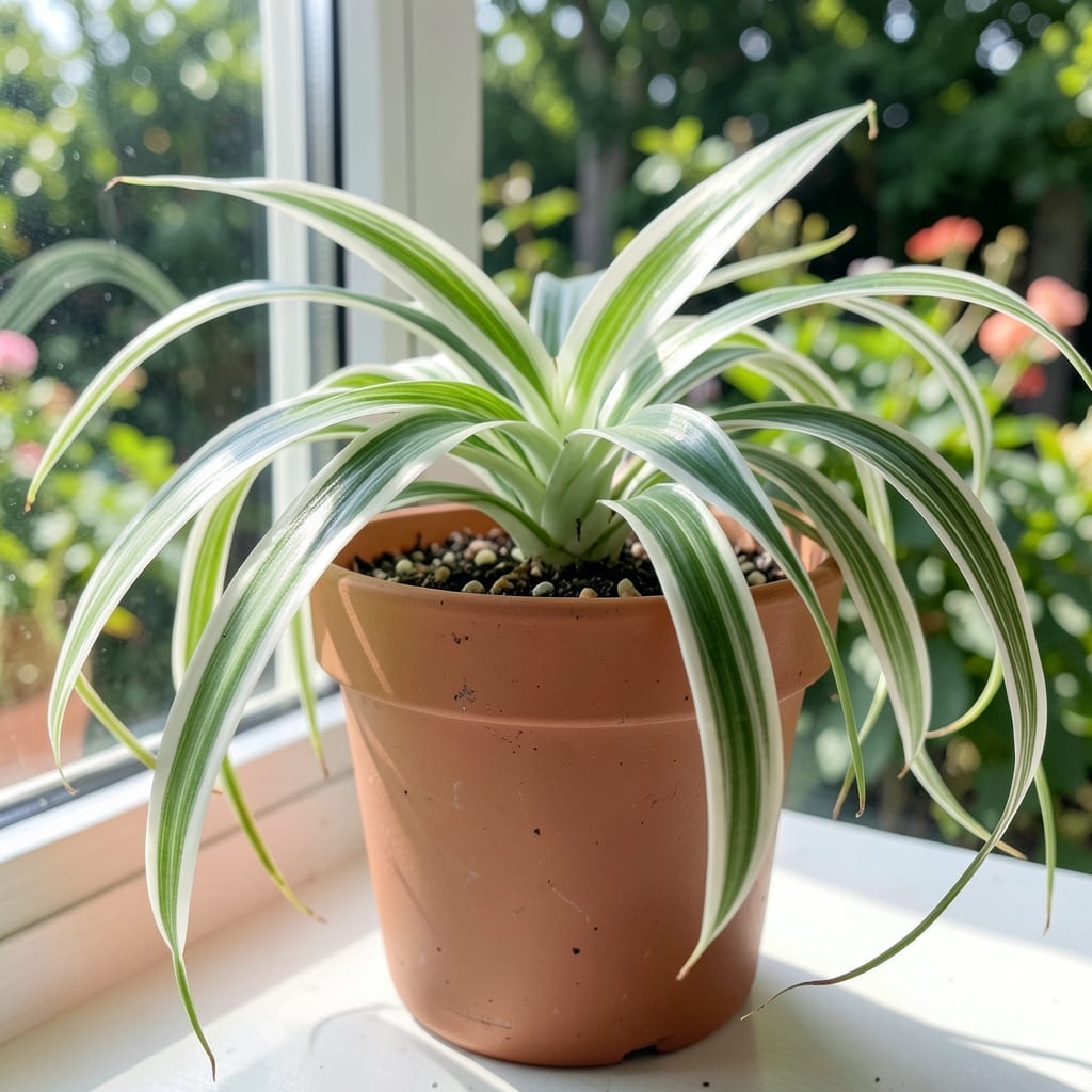 Reverse Variegated Spider Plant