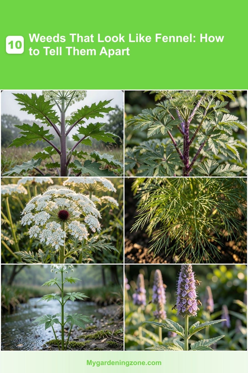 10 Weeds That Look Like Fennel: How to Tell Them Apart