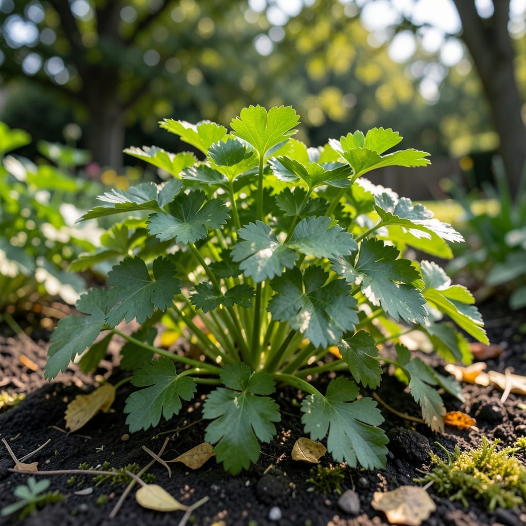 Parsley as Shade Tolerant Biennial