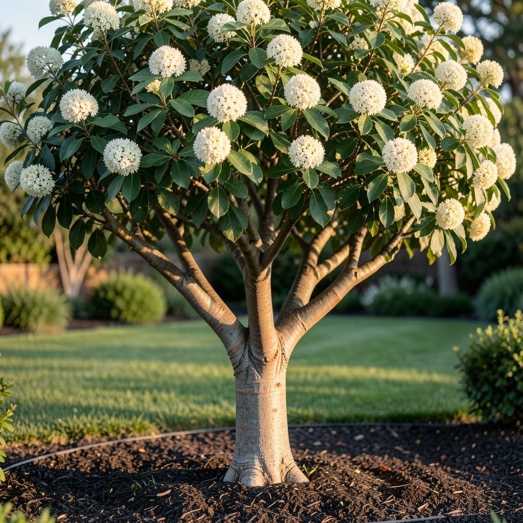 Tree With White Ball Flowers: Growing Guide for Stunning Blooms Tree With White Ball Flowers: Growing Guide for Stunning Blooms