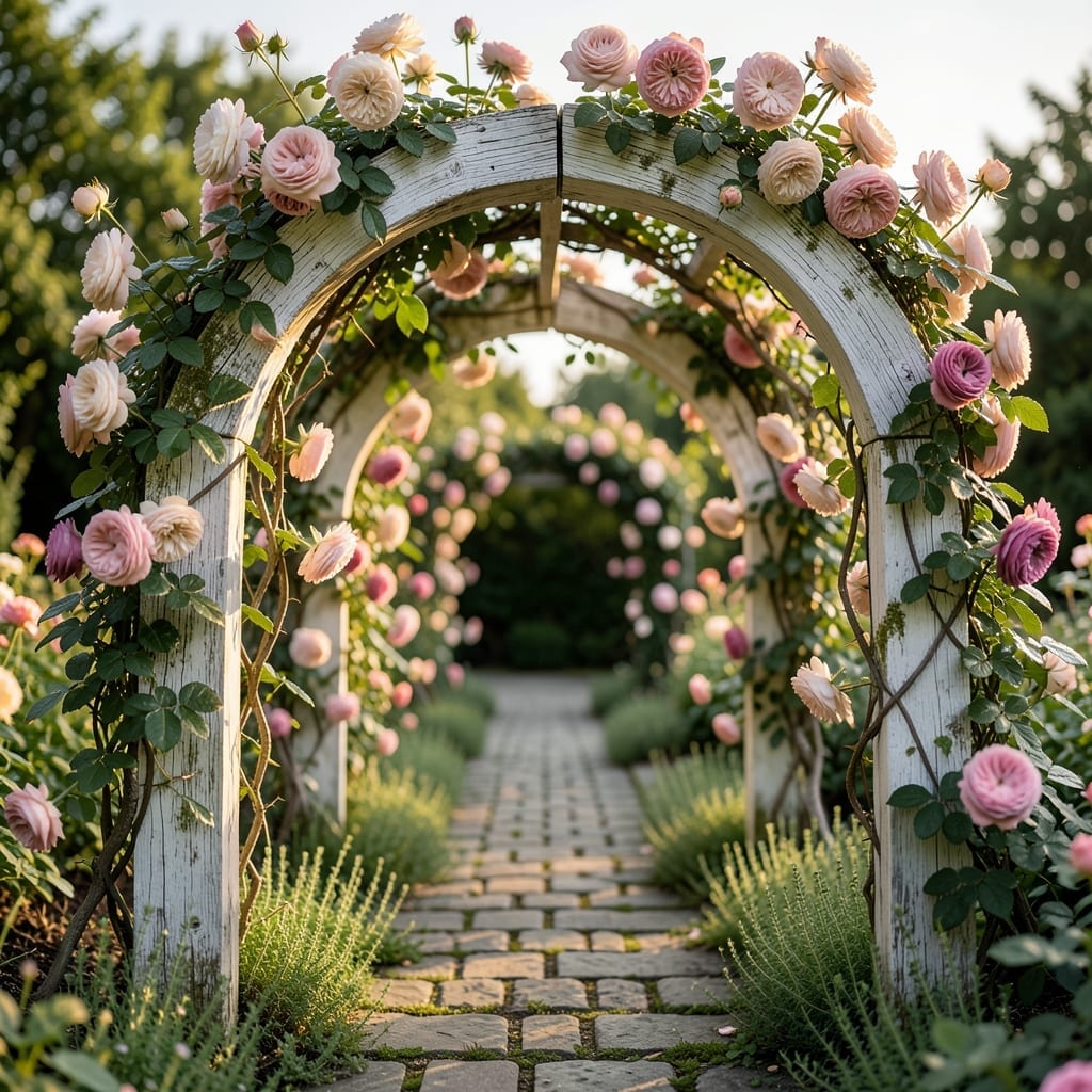 Trellis Climbing Rose Arch