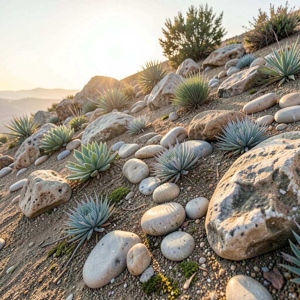 Minimalist Rock Garden