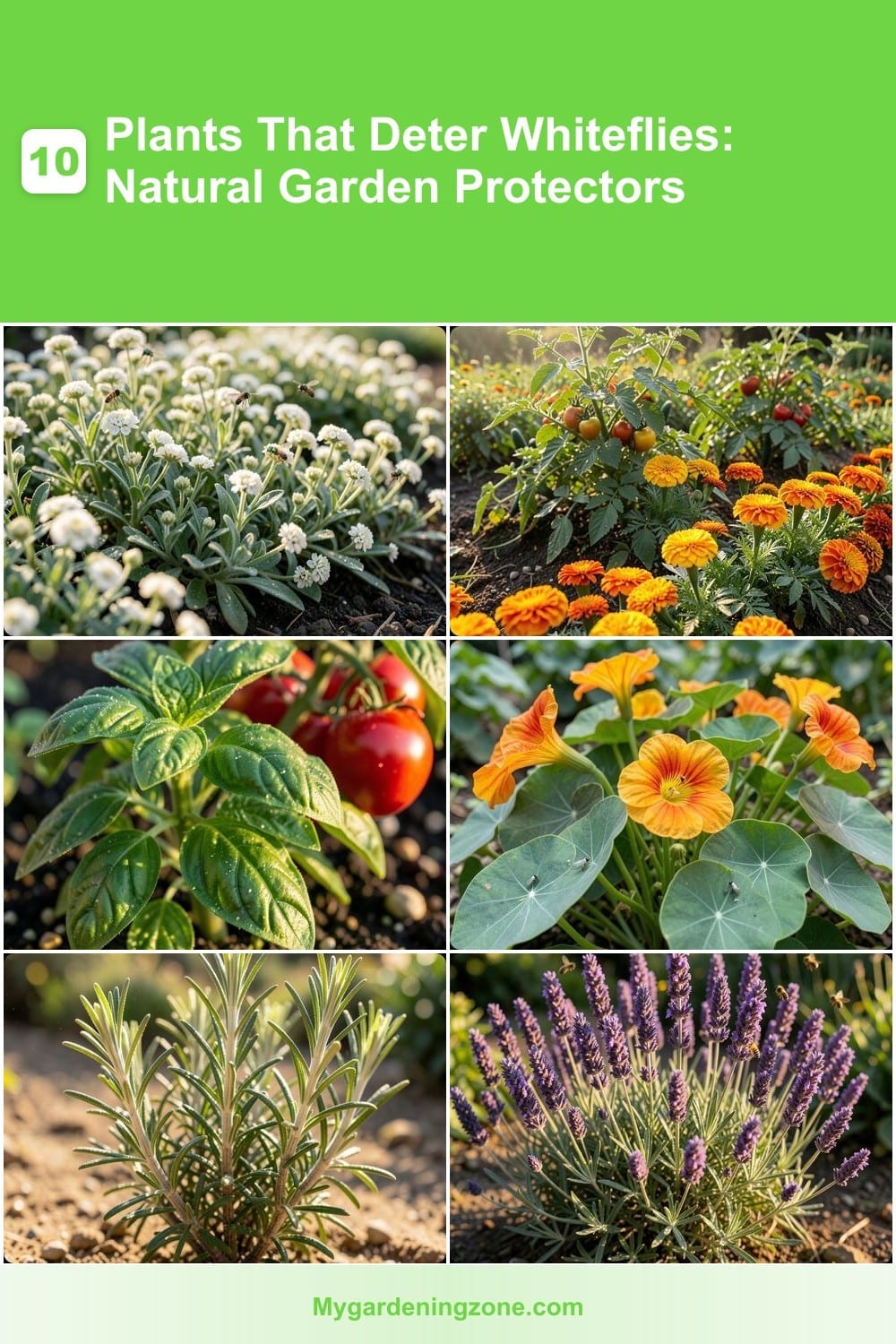10 Plants That Deter Whiteflies: Natural Garden Protectors