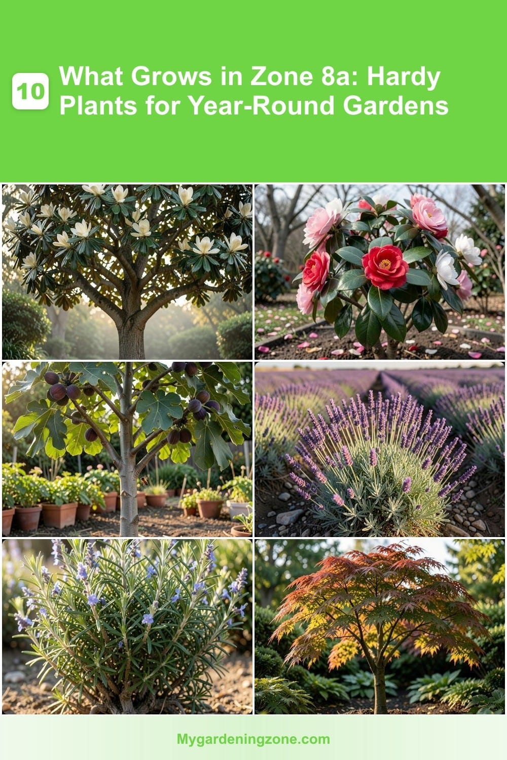10 What Grows in Zone 8a: Hardy Plants for Year-Round Gardens