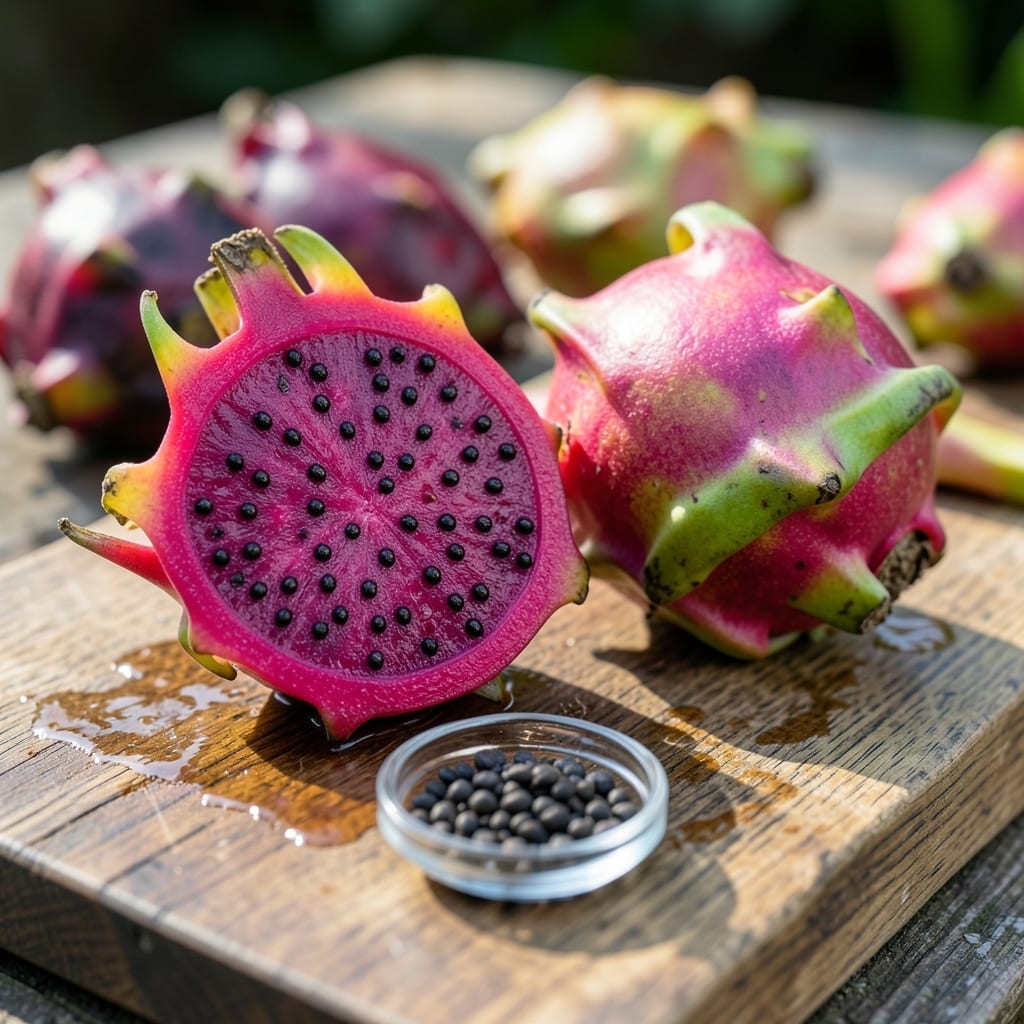 Selecting Viable Dragon Fruit Seeds