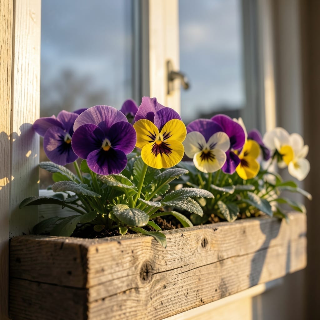 Pansies for Cool Weather