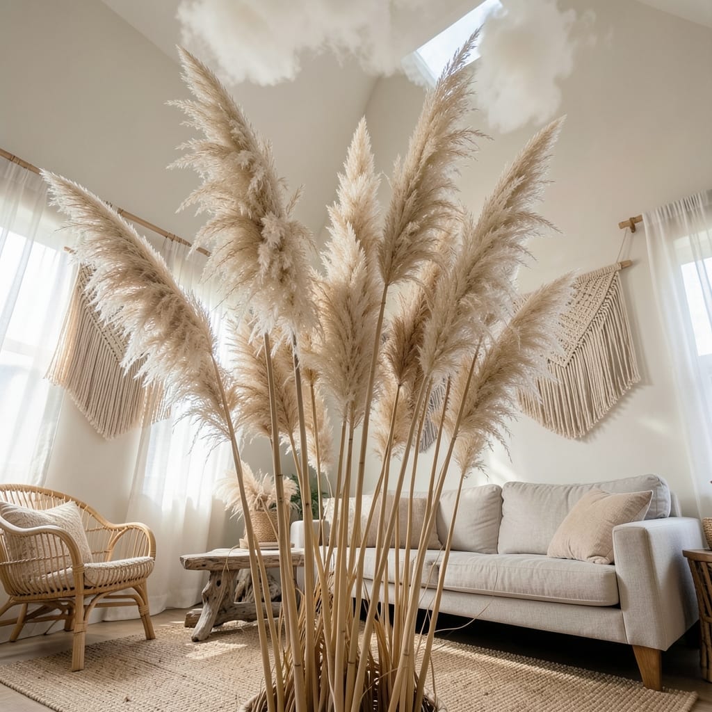 Pampas Grass Plumes