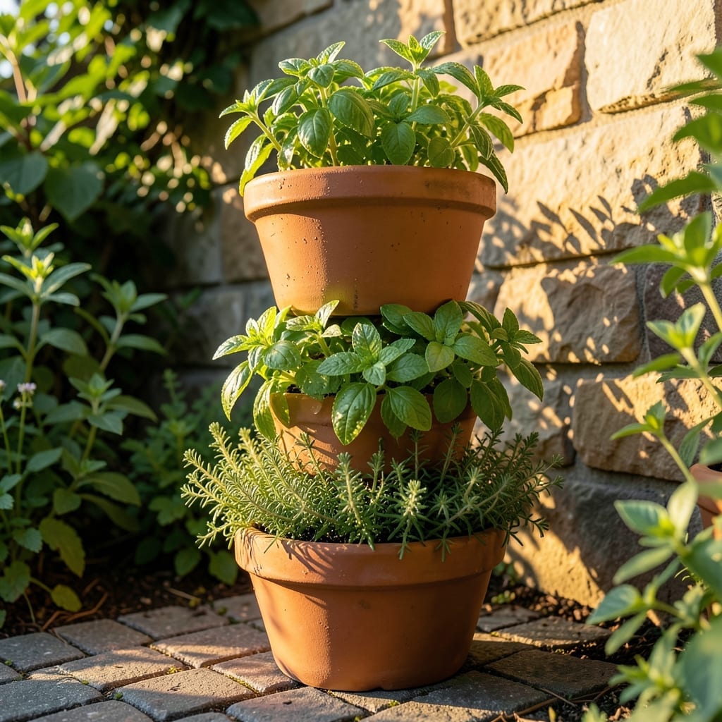 Vertical Herb Garden Tower