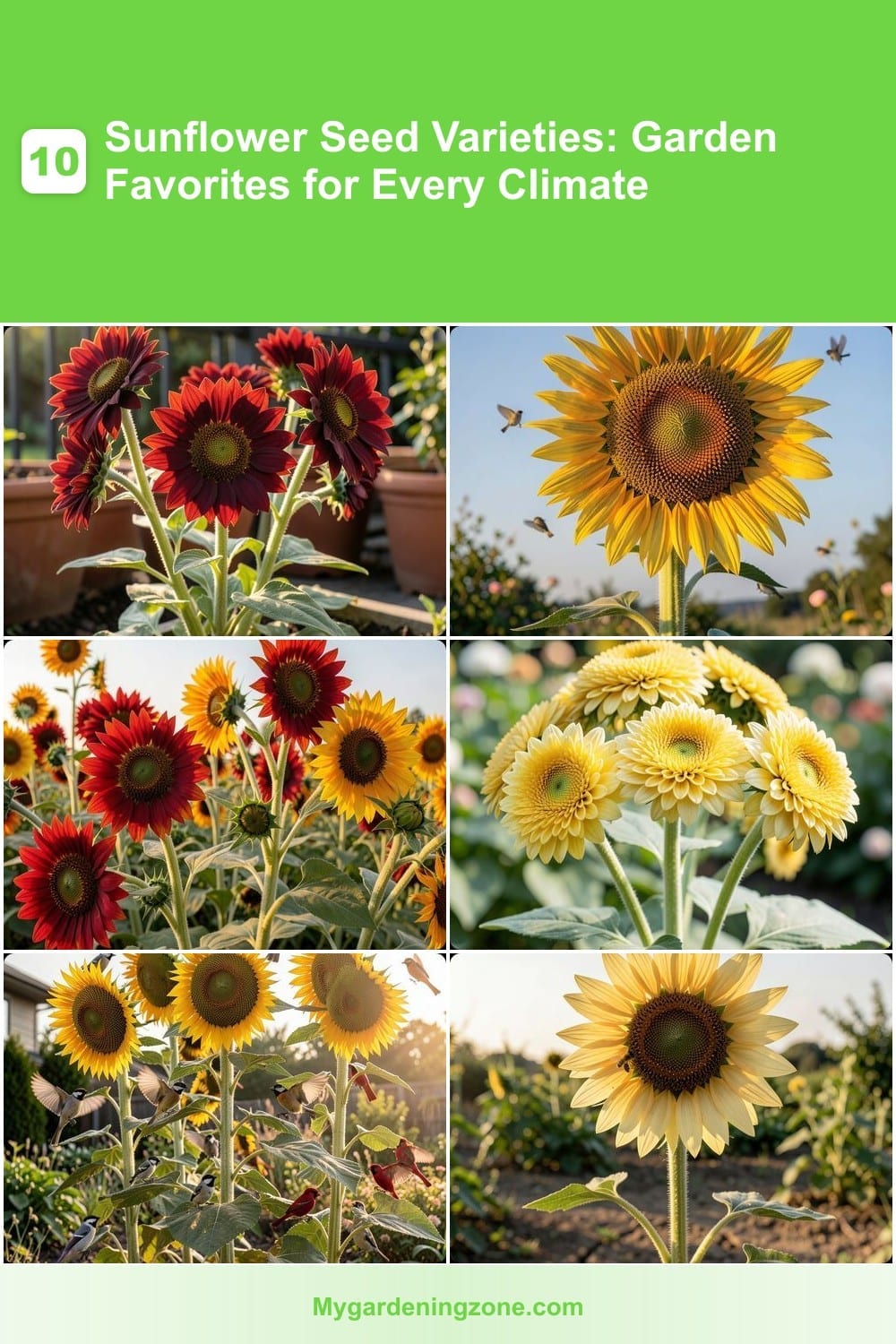 10 Sunflower Seed Varieties: Garden Favorites for Every Climate