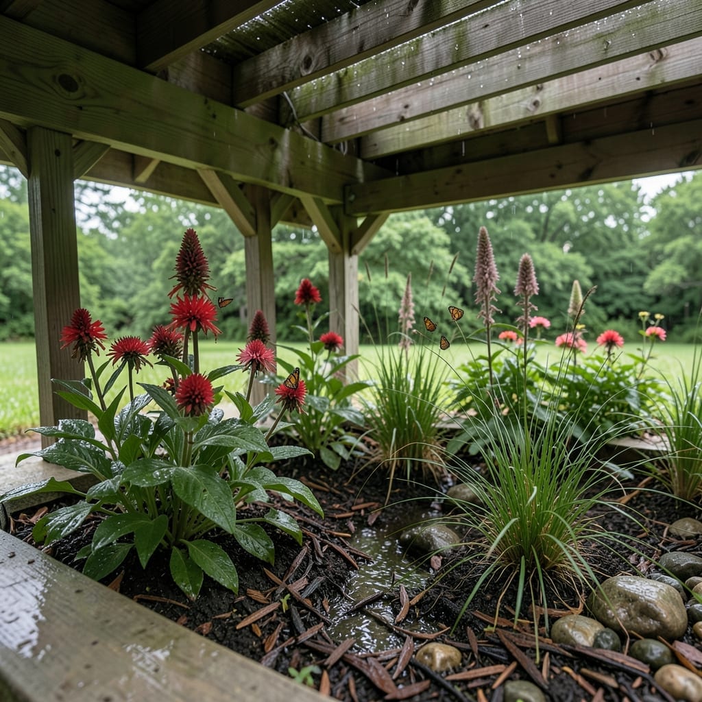 Rain Garden for Water Management
