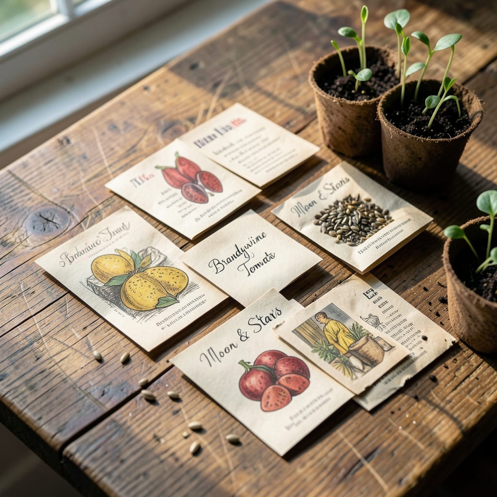 Heirloom Seed Collection Set