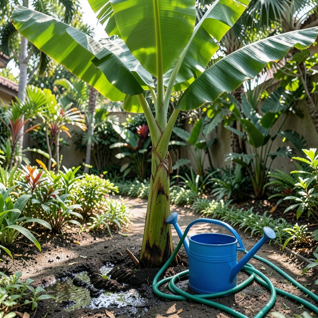 How Much Water Does a Banana Tree Need Per Day: Seasonal Guidelines for Healthy Growth
