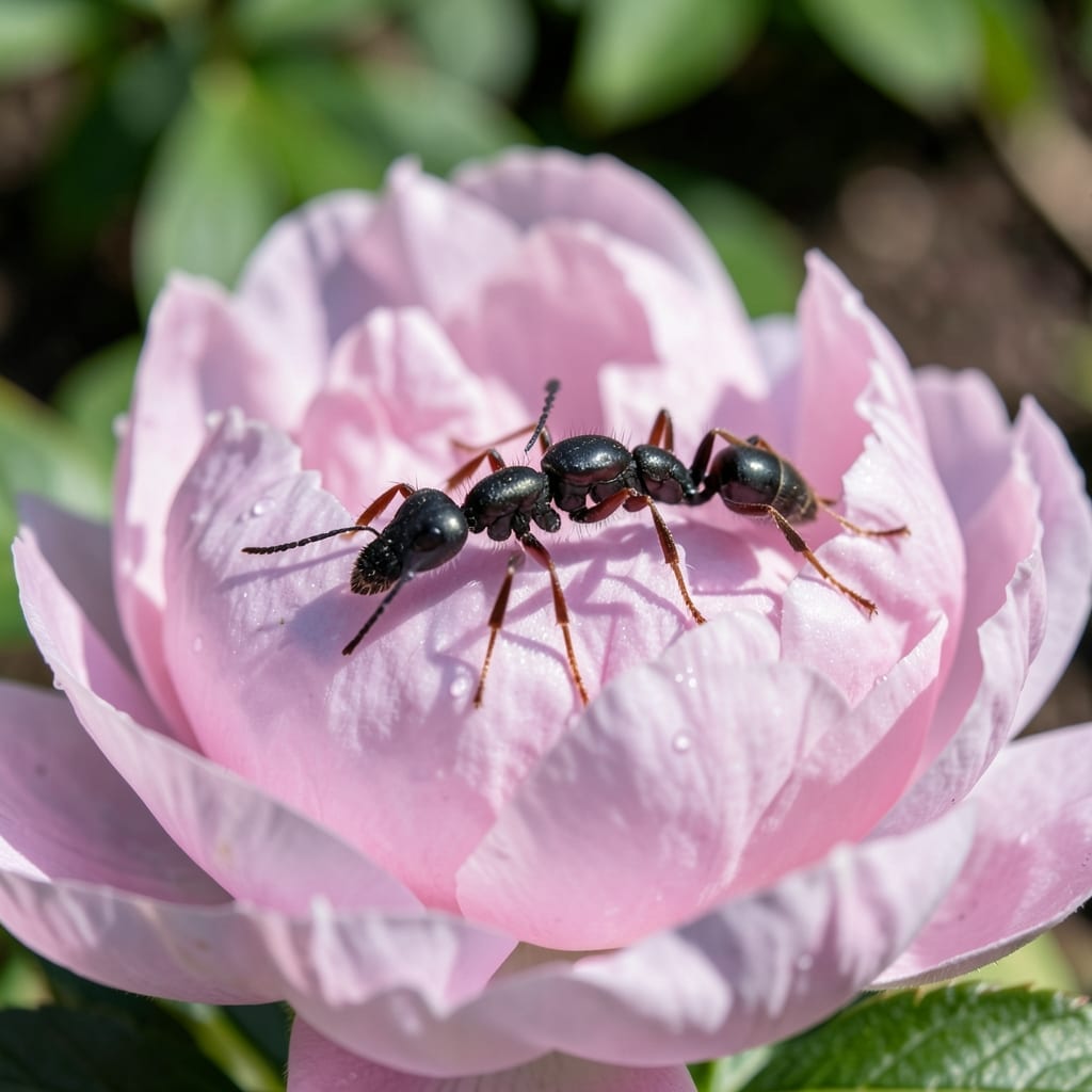 Peony Ants on Flowers: Natural Solutions That Work