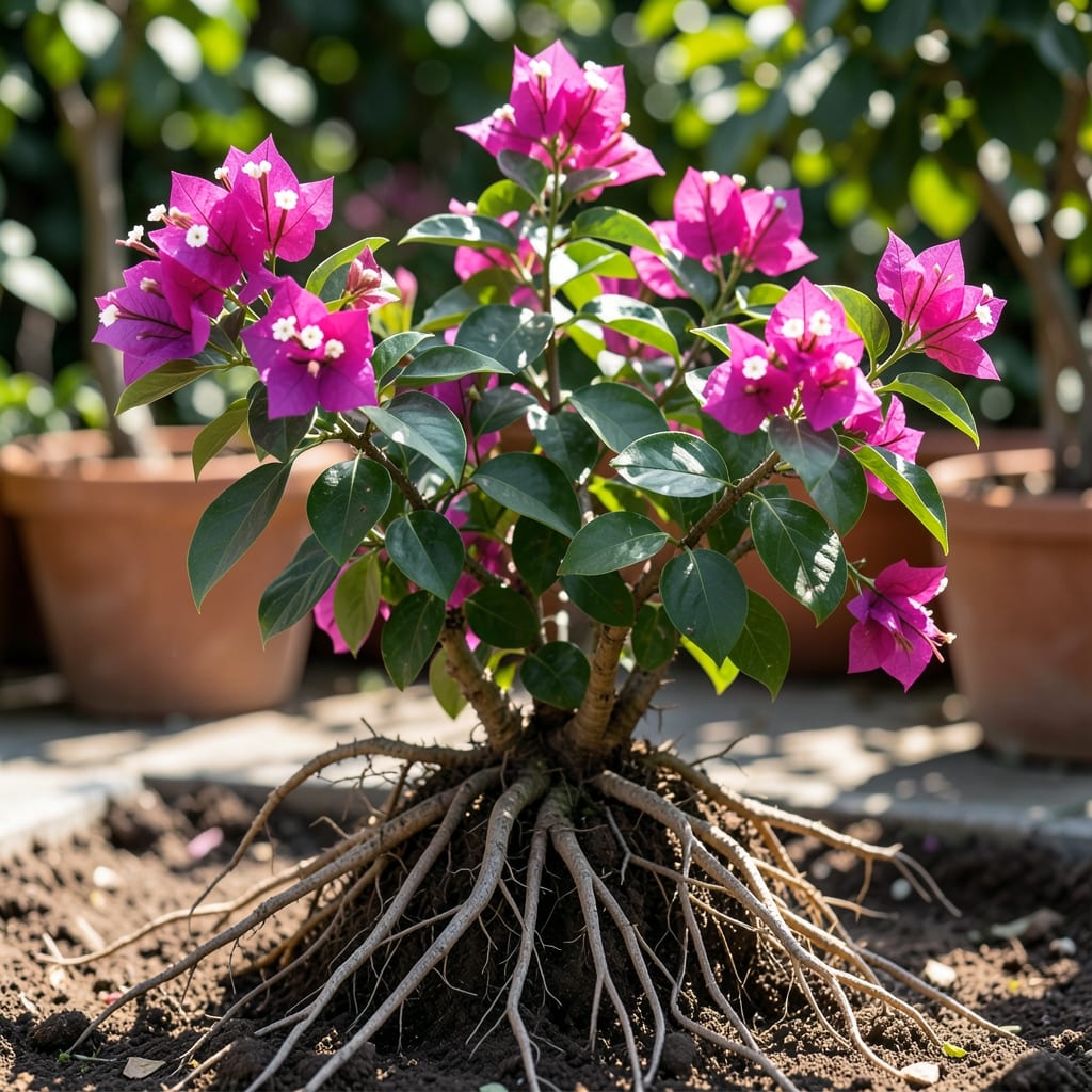 Bougainvillea Root System: Growth Habits and Underground Spread Explained