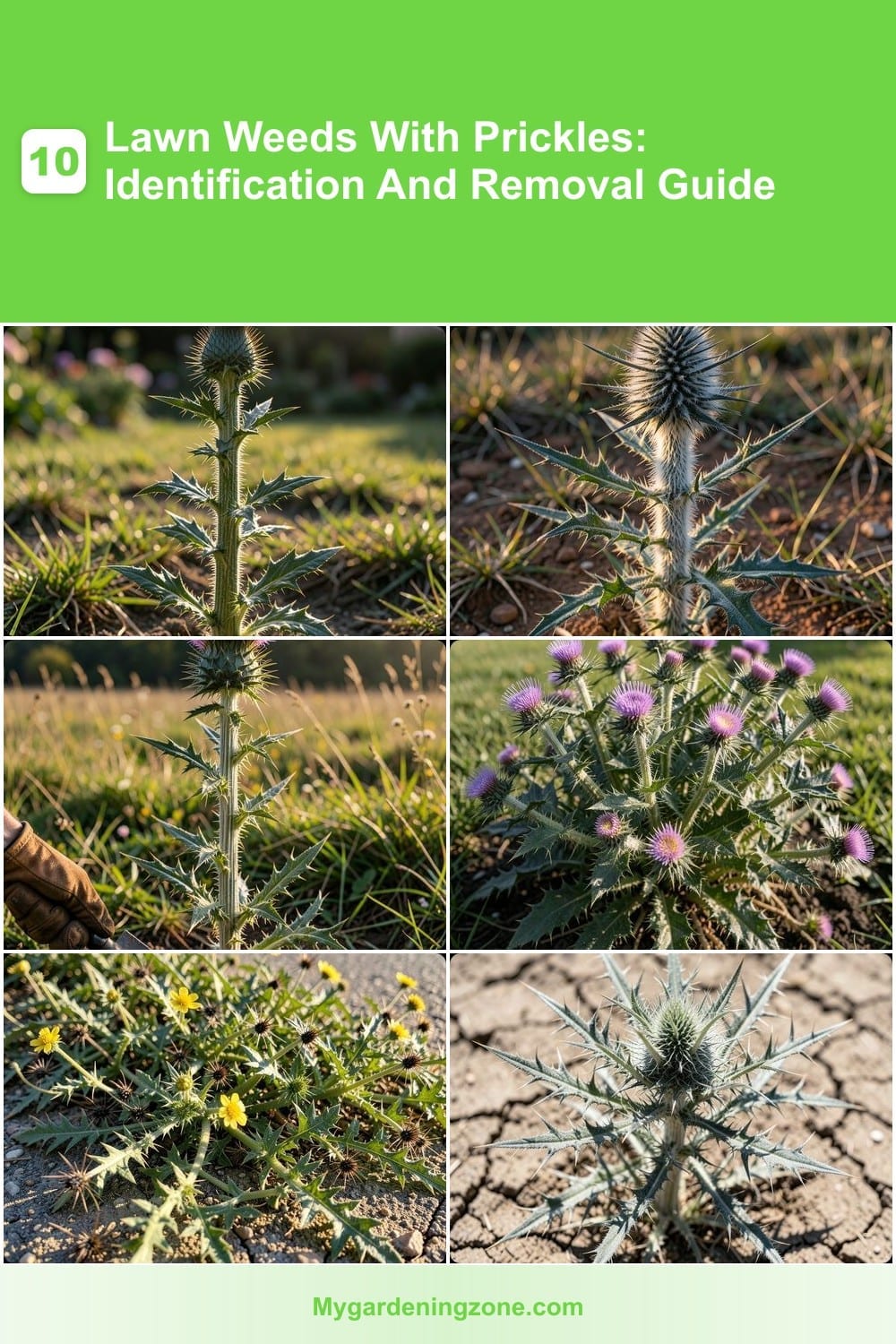 10 Lawn Weeds With Prickles: Identification And Removal Guide