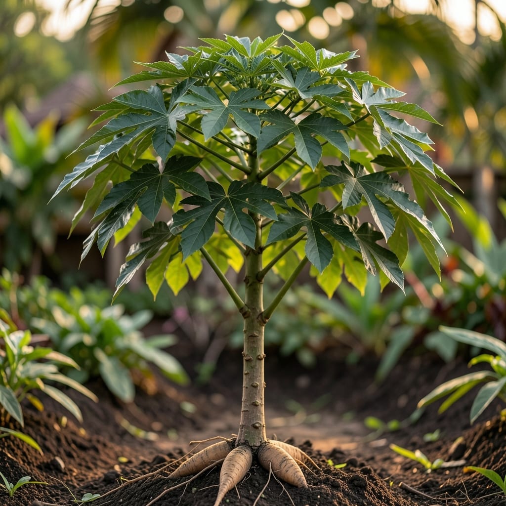 Tapioca Cassava Plant: Tropical Root Crop Growing Essentials