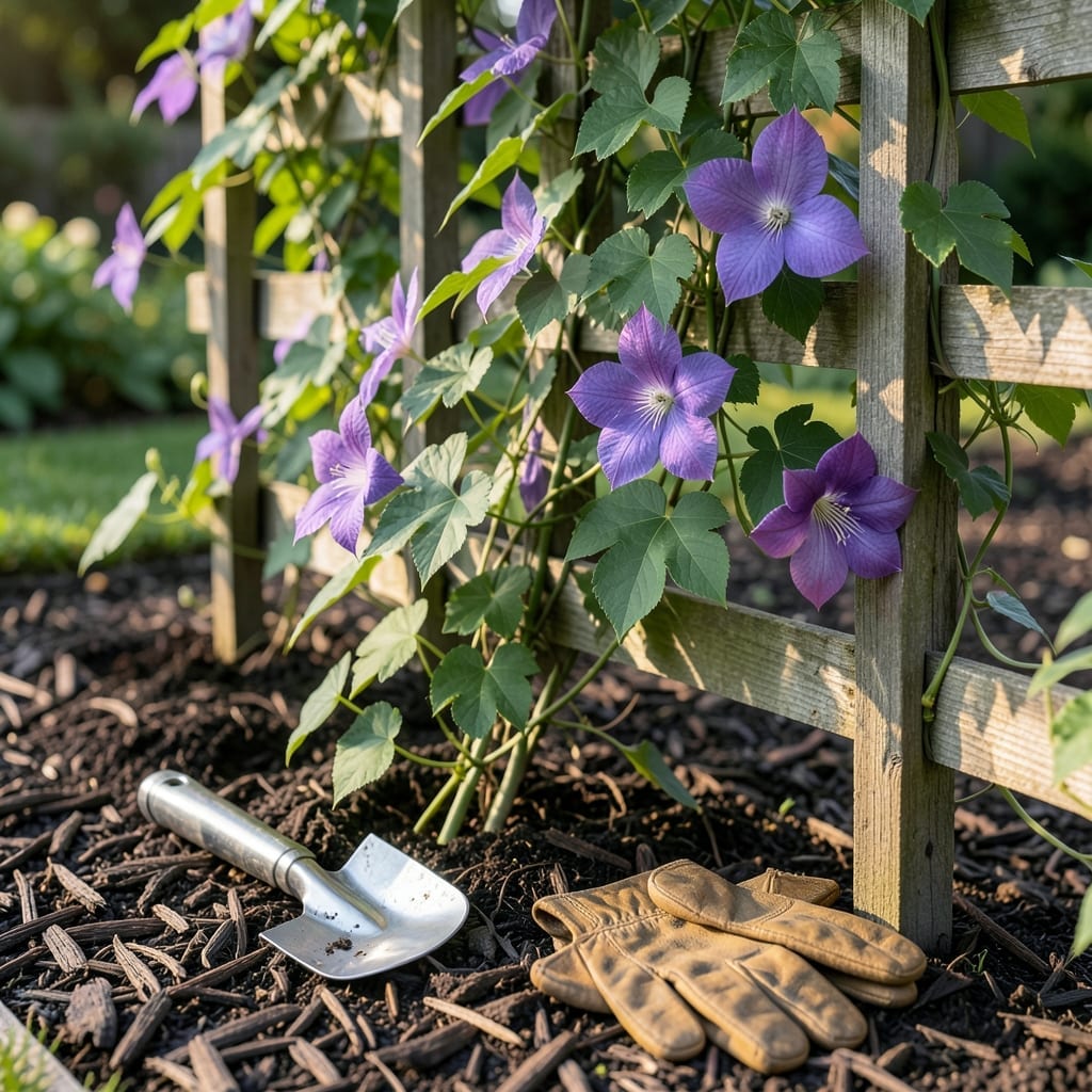 Best Place to Plant Clematis: Sun and Support for Thriving Vines