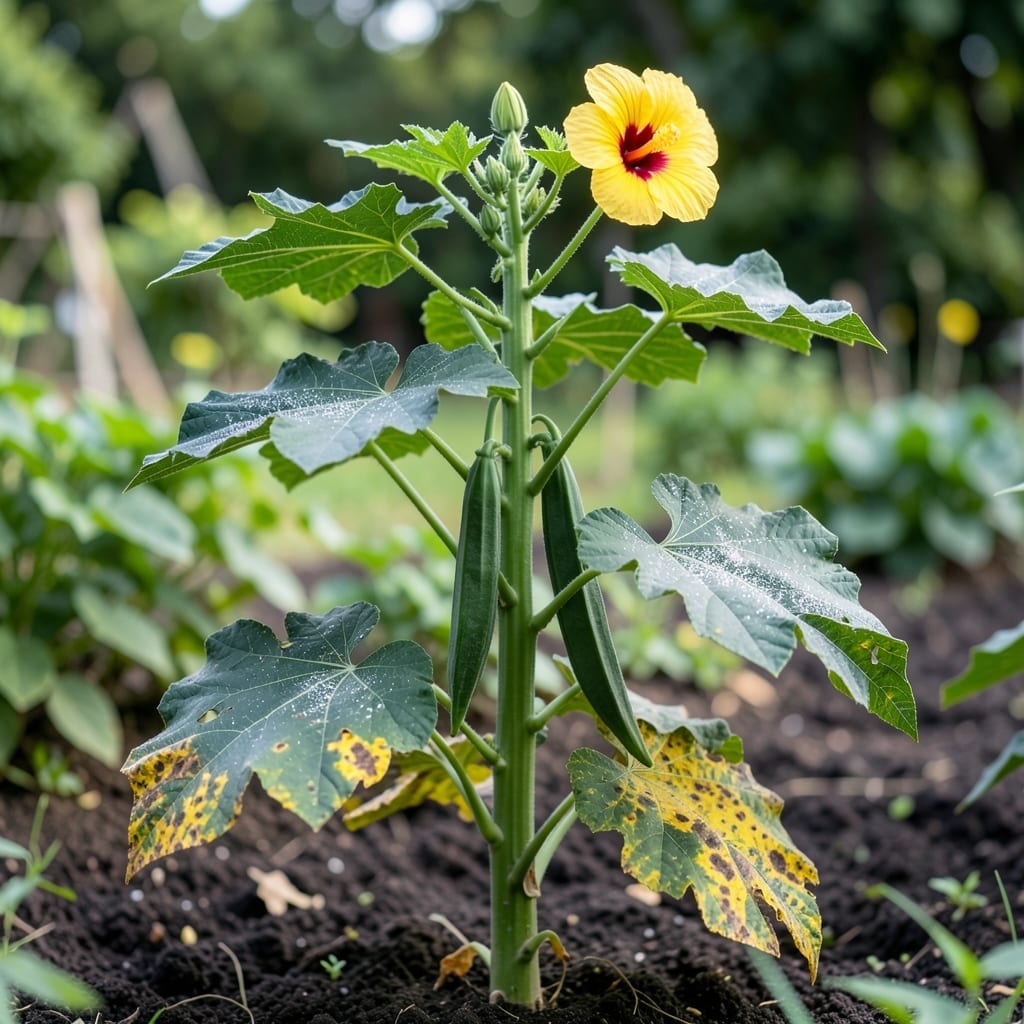 Okra Plant Diseases: Expert Identification and Treatment Methods