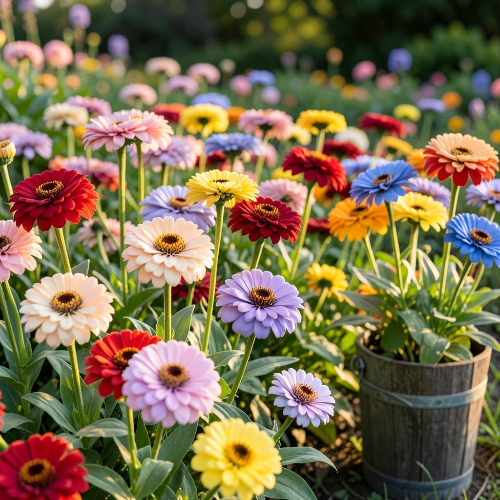 Zinnia for Cut Flower Gardens