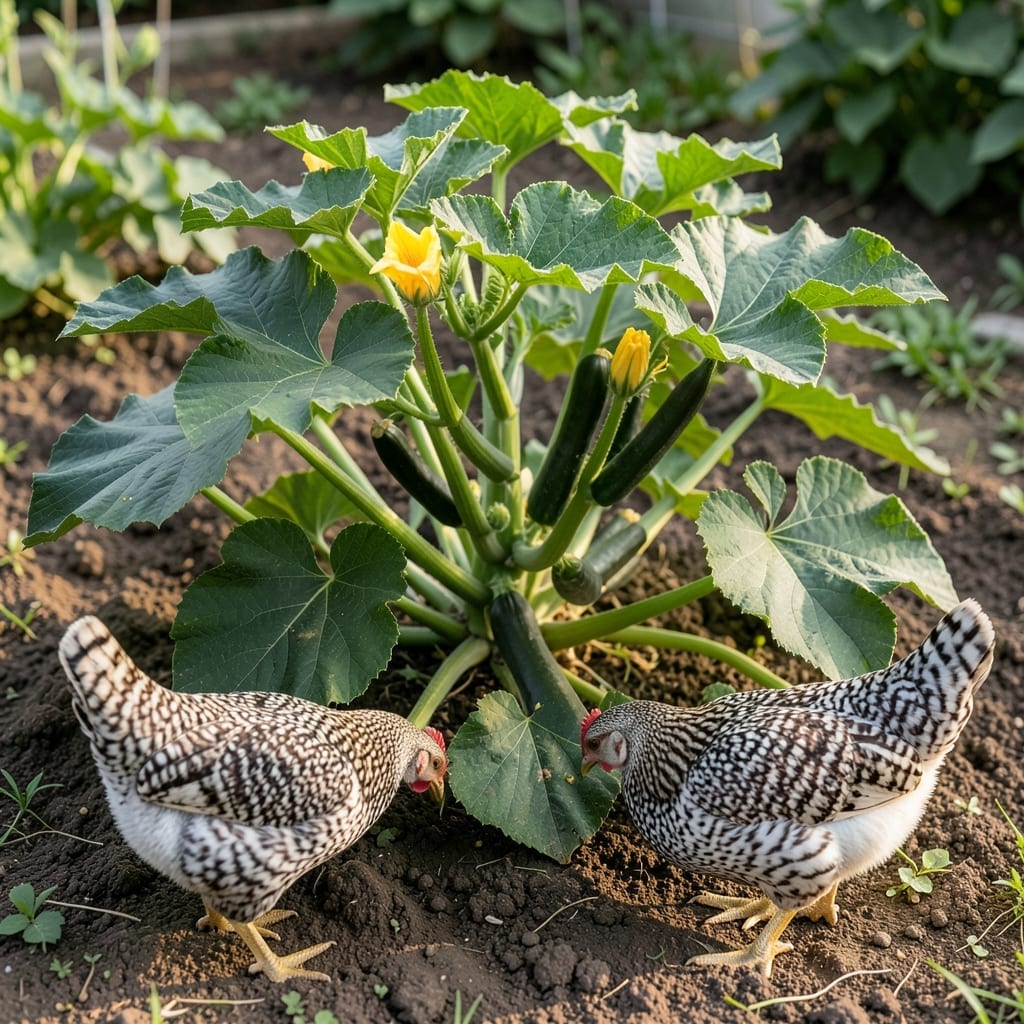 Can Chickens Eat Zucchini Leaves: Safety Facts and Feeding Tips