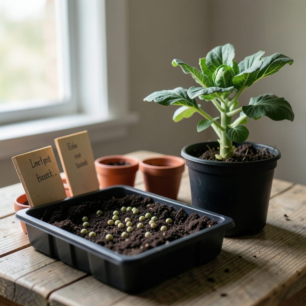 When to Start Brussel Sprout Seeds Indoors: Ideal Timeline for Healthy Starts