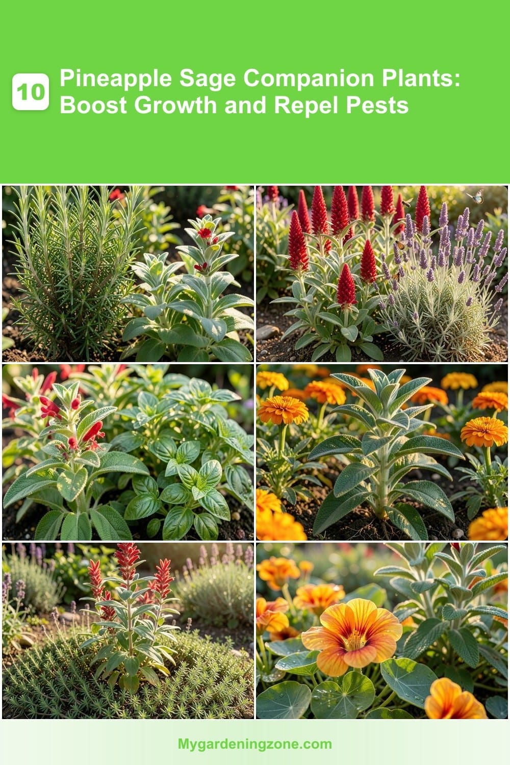 10 Pineapple Sage Companion Plants: Boost Growth and Repel Pests