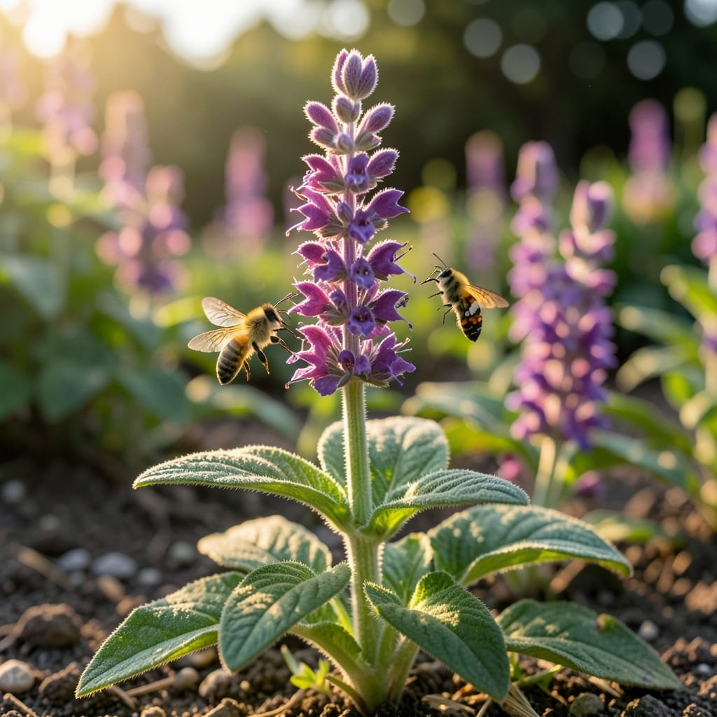 Salvia's Pollinator Magnet