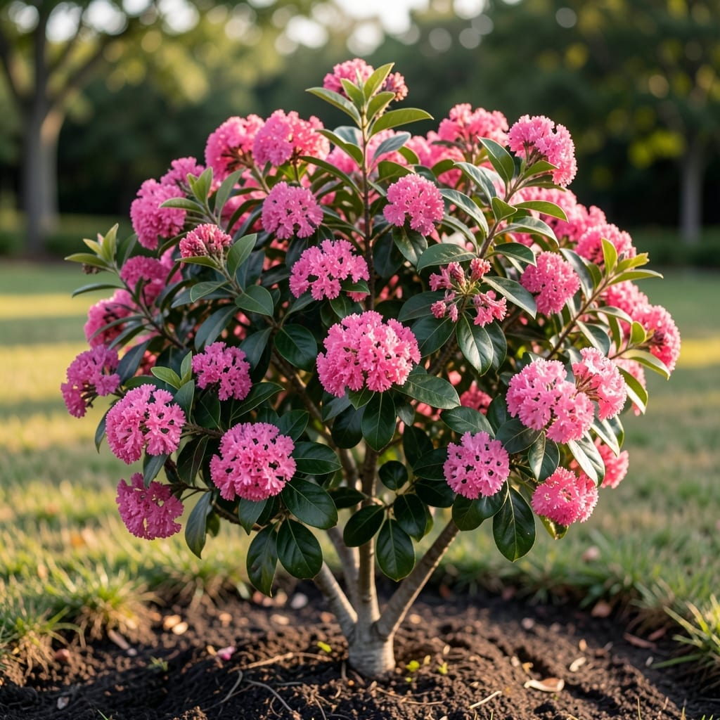 Pink Velour Crape Myrtle Height: Mature Size and Growth Expectations