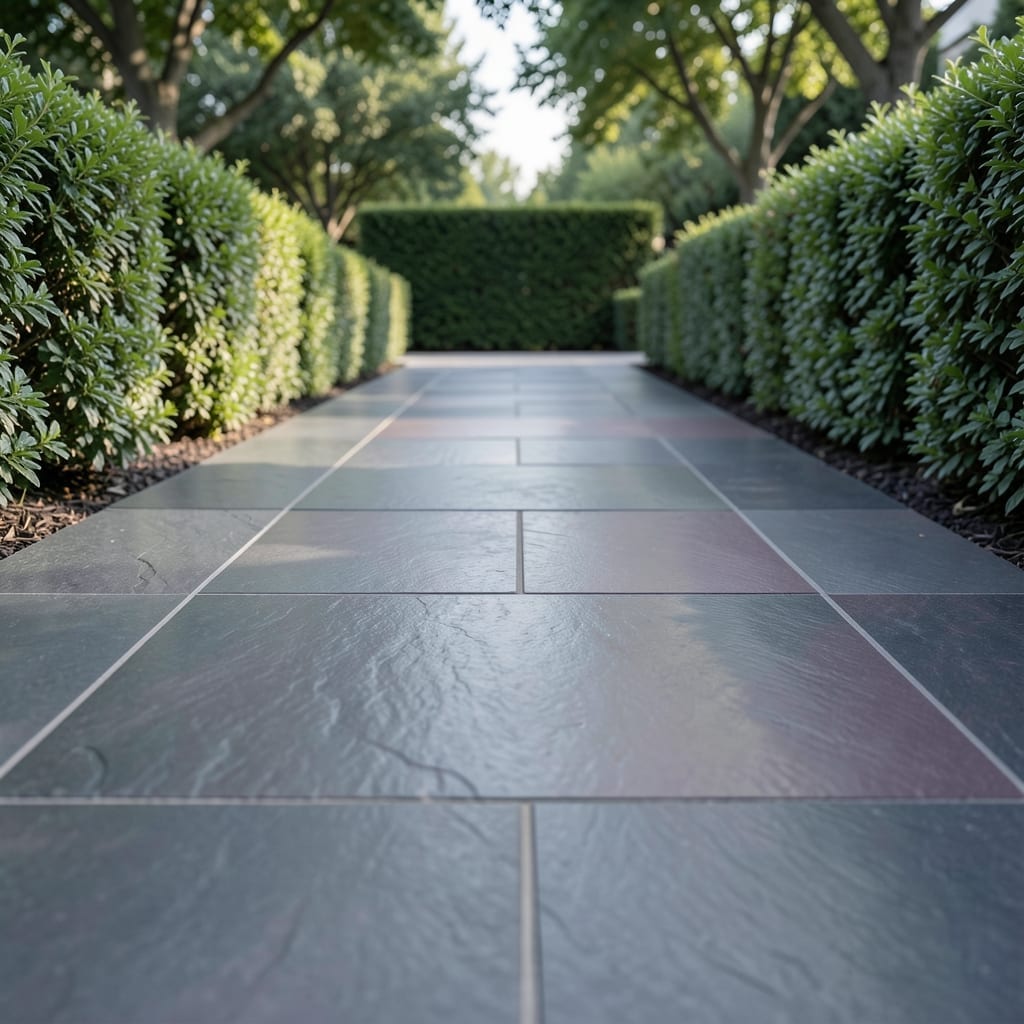 Slate Tile Walkway