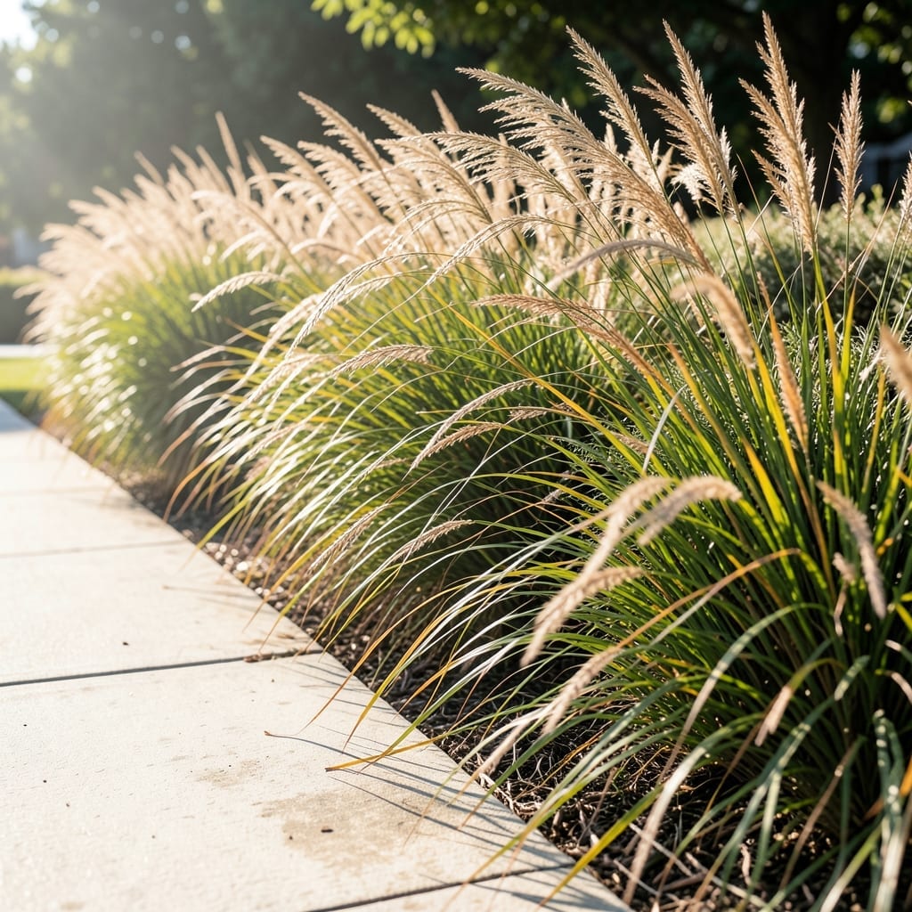 Ornamental Grass Strip